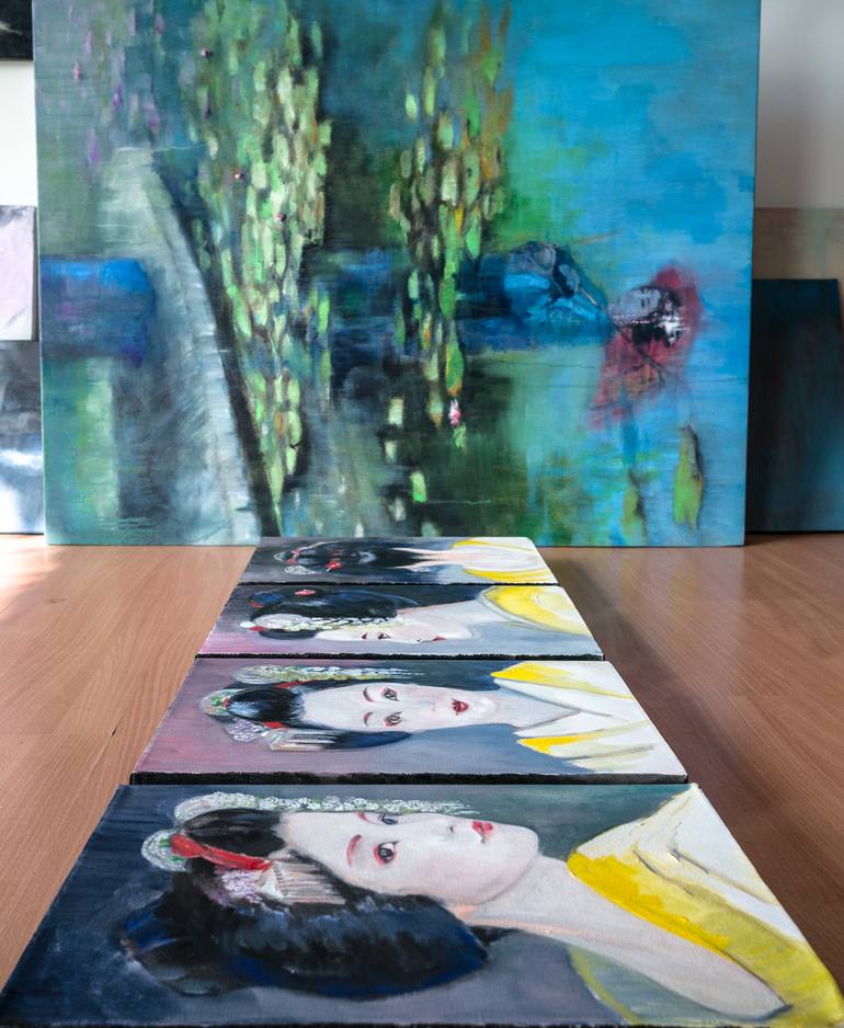 Original Figurative Other Painting by Laura Beatrice Gerlini