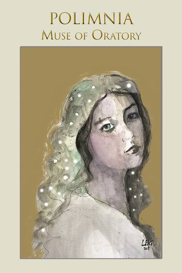 Print of Figurative Classical mythology Mixed Media by Laura Beatrice Gerlini