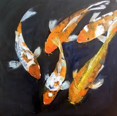 Original Fish Paintings by Laura Beatrice Gerlini