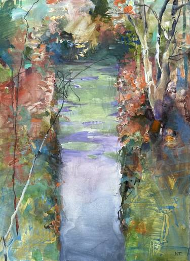 Original Abstract Landscape Paintings by Randall Tipton