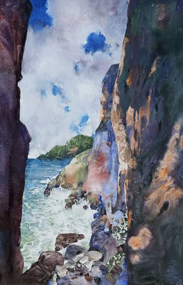 Original Contemporary Seascape Paintings by Randall Tipton