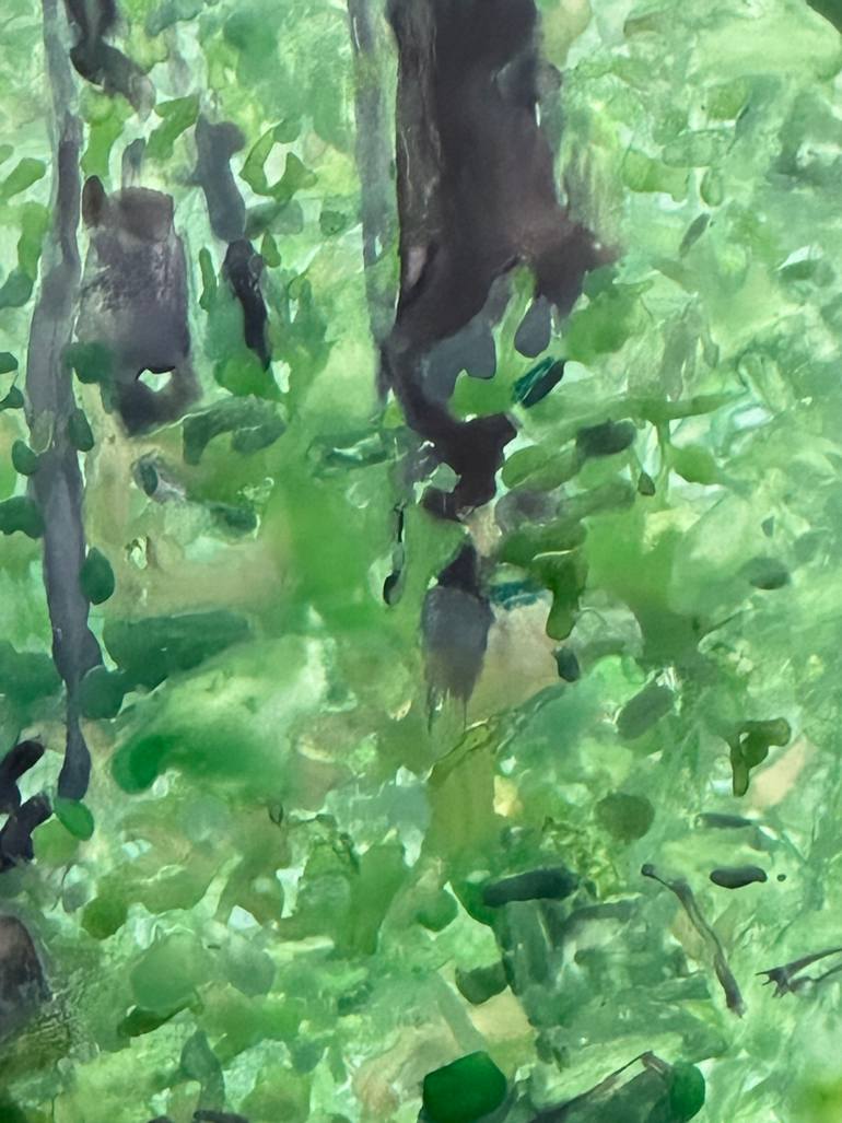 Original Abstract Landscape Painting by Randall  Tipton