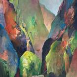 Northwest Canyon 4 by Randall  Tipton