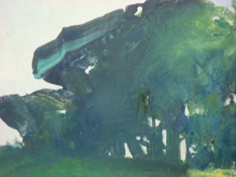 Original Abstract Landscape Painting by Randall  Tipton