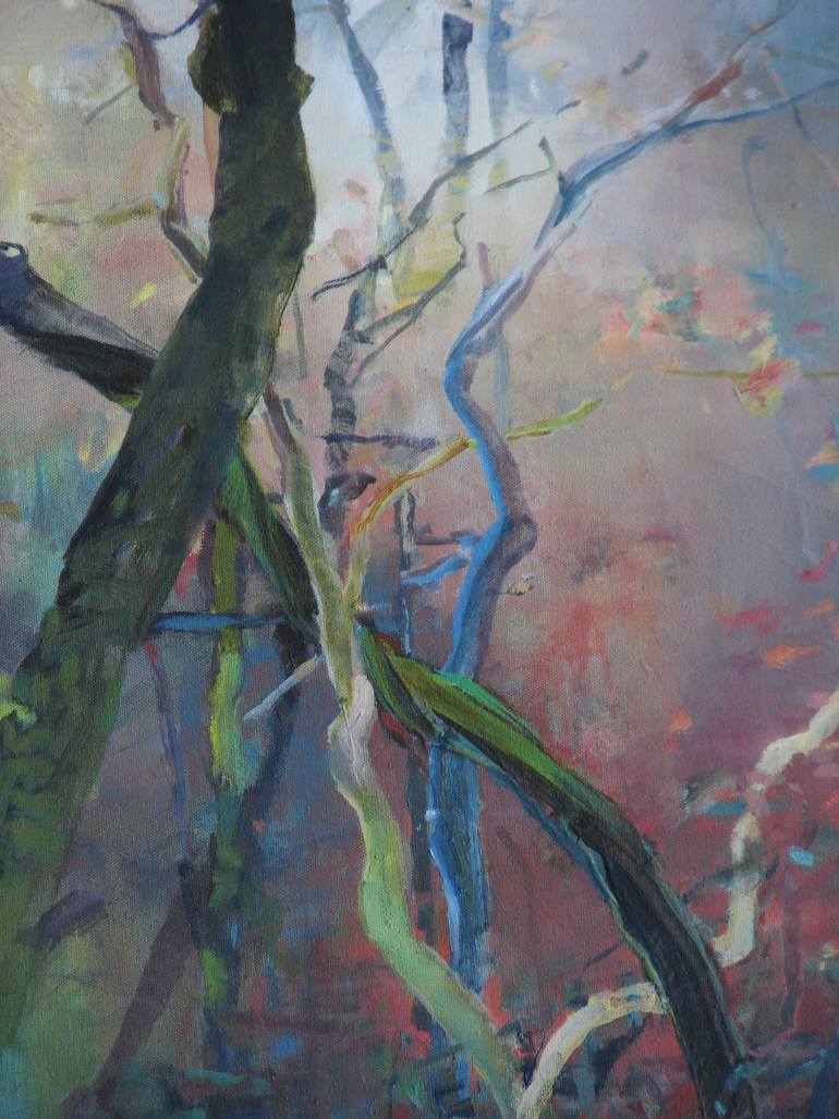 Original Abstract Landscape Painting by Randall  Tipton