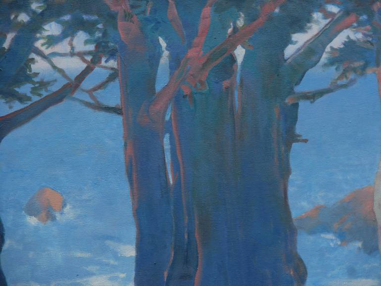 Original Abstract Landscape Painting by Randall  Tipton