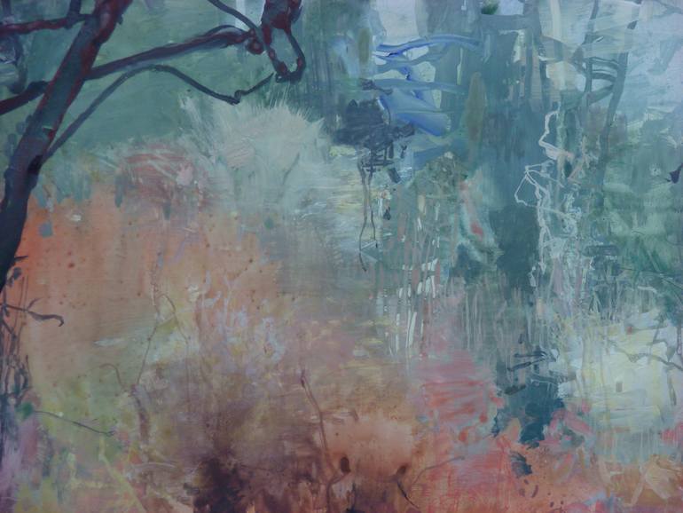 Original Abstract Landscape Painting by Randall  Tipton