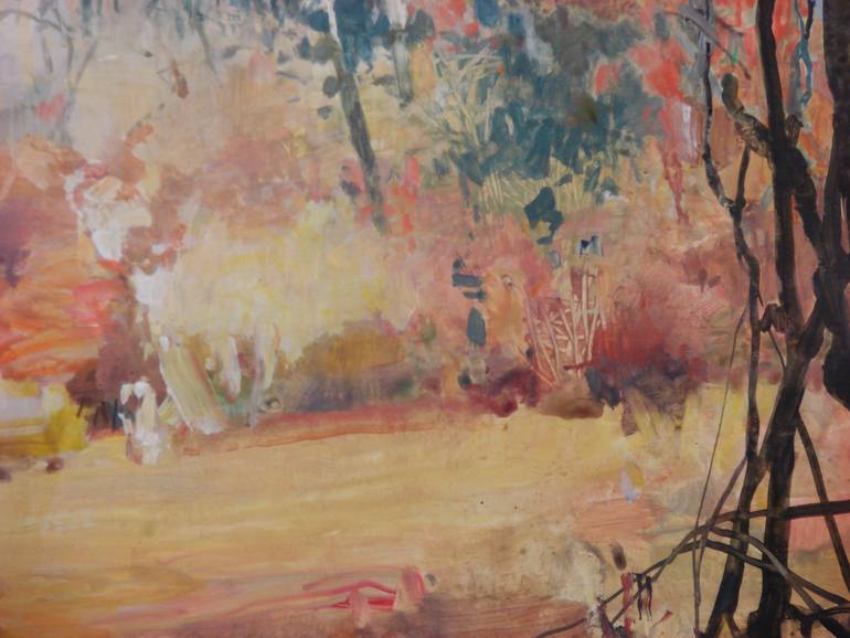 Original Abstract Landscape Painting by Randall  Tipton