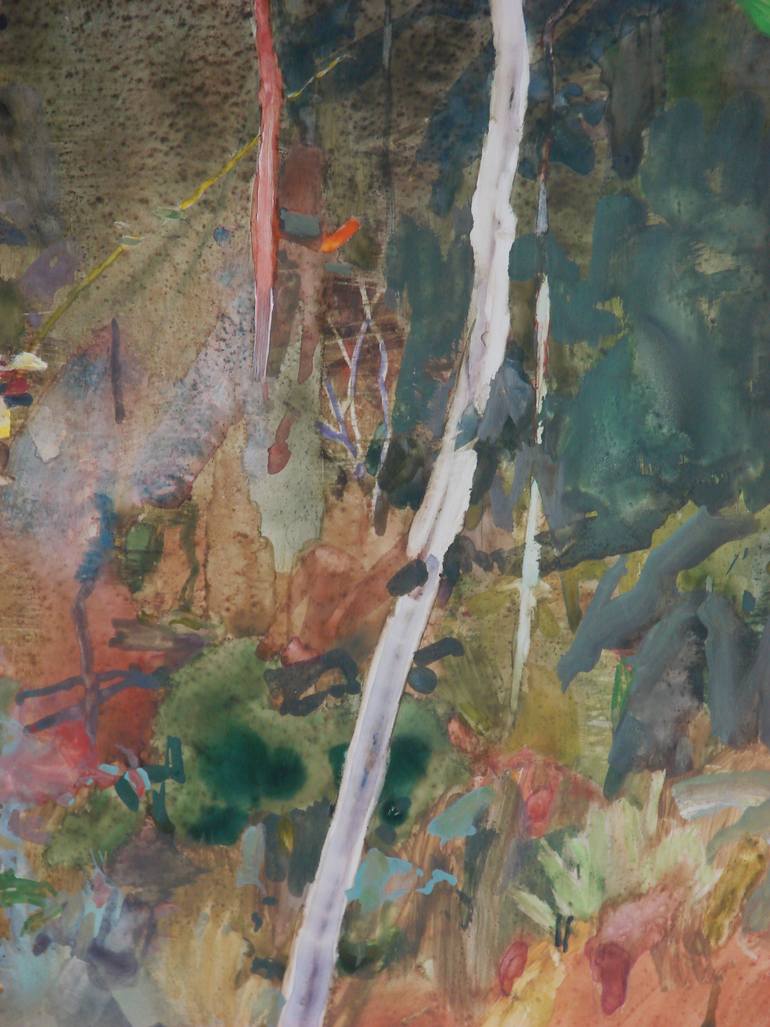 Original Abstract Landscape Painting by Randall  Tipton