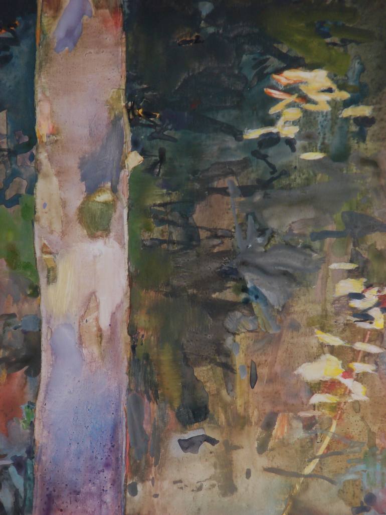 Original Abstract Landscape Painting by Randall  Tipton