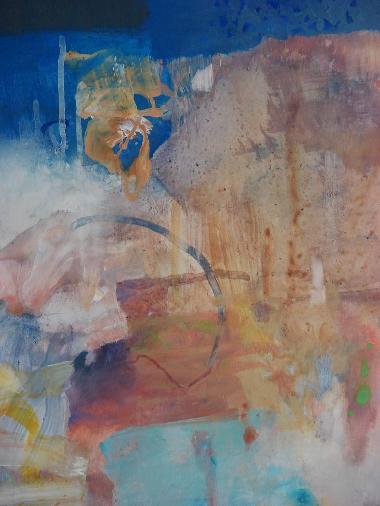 Original Abstract Expressionism Abstract Painting by Randall  Tipton
