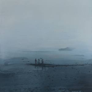 Fishers and a black sun
