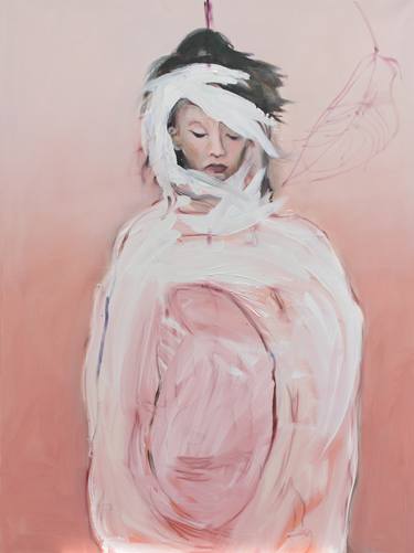 Original Figurative Women Paintings by Eva Kunze