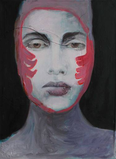 Original Modern Portrait Paintings by Eva Kunze