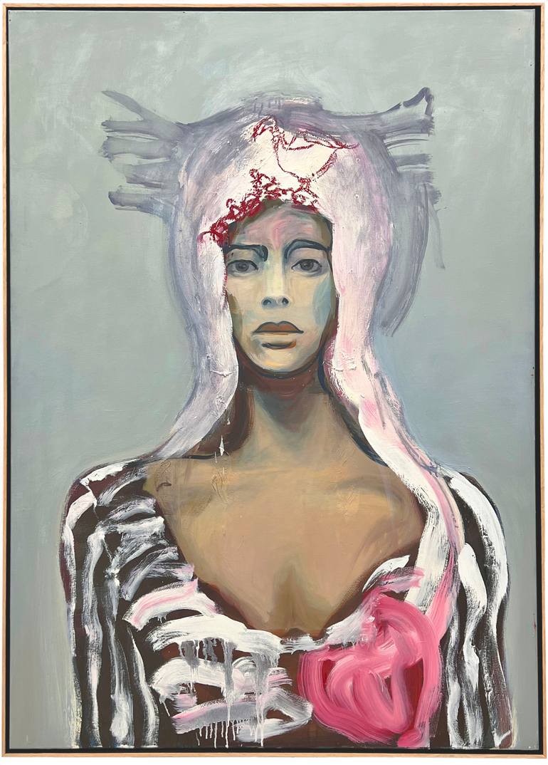 Original Contemporary Women Painting by Eva Kunze