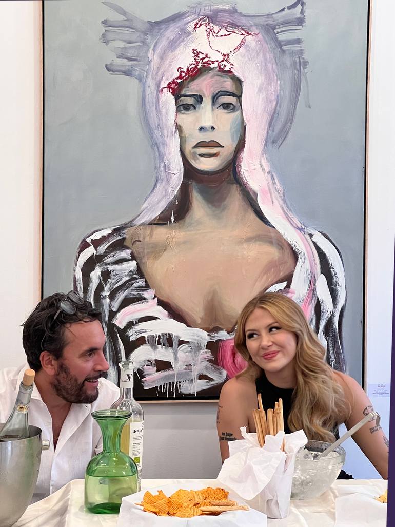 Original Contemporary Women Painting by Eva Kunze