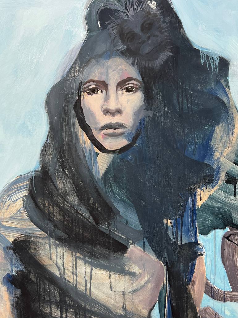 Original Contemporary Women Painting by Eva Kunze