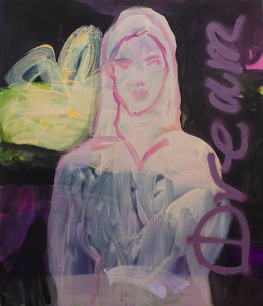Original Expressionism Abstract Painting by Eva Kunze