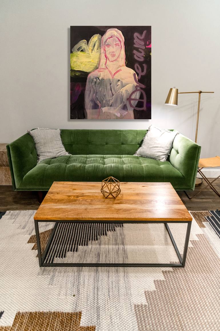 Original Contemporary Abstract Painting by Eva Kunze