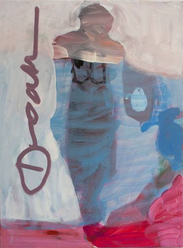 Original Abstract Expressionism Abstract Painting by Eva Kunze