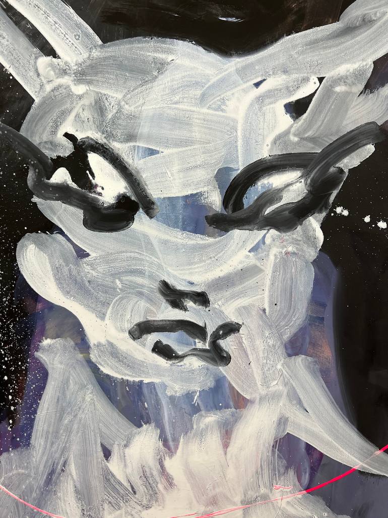 Original Contemporary Animal Painting by Eva Kunze