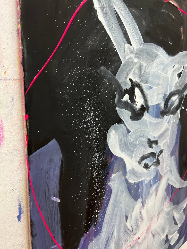 Original Contemporary Animal Painting by Eva Kunze