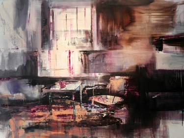 Print of Figurative Interiors Paintings by Arianna Matta