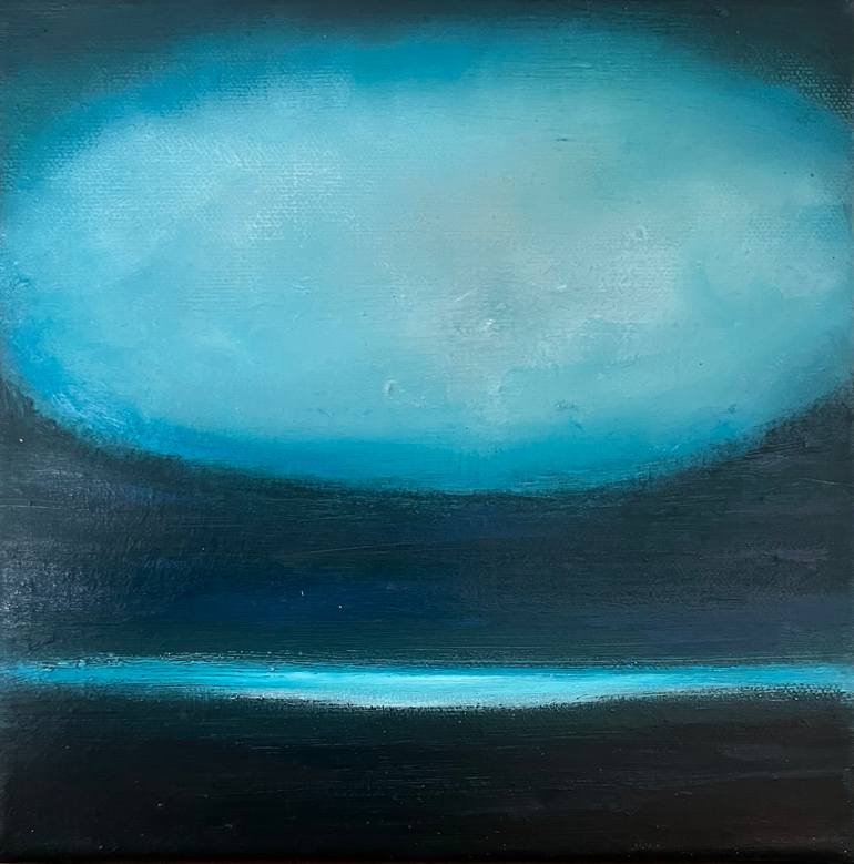 Original Abstract Landscape Painting by Alexandra Steele-Mortimer