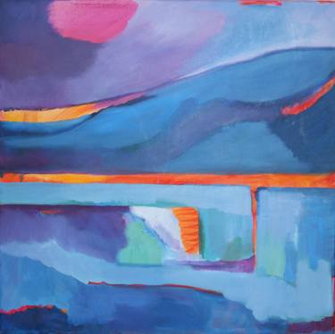 Print of Abstract Landscape Paintings by Alexandra Steele-Mortimer