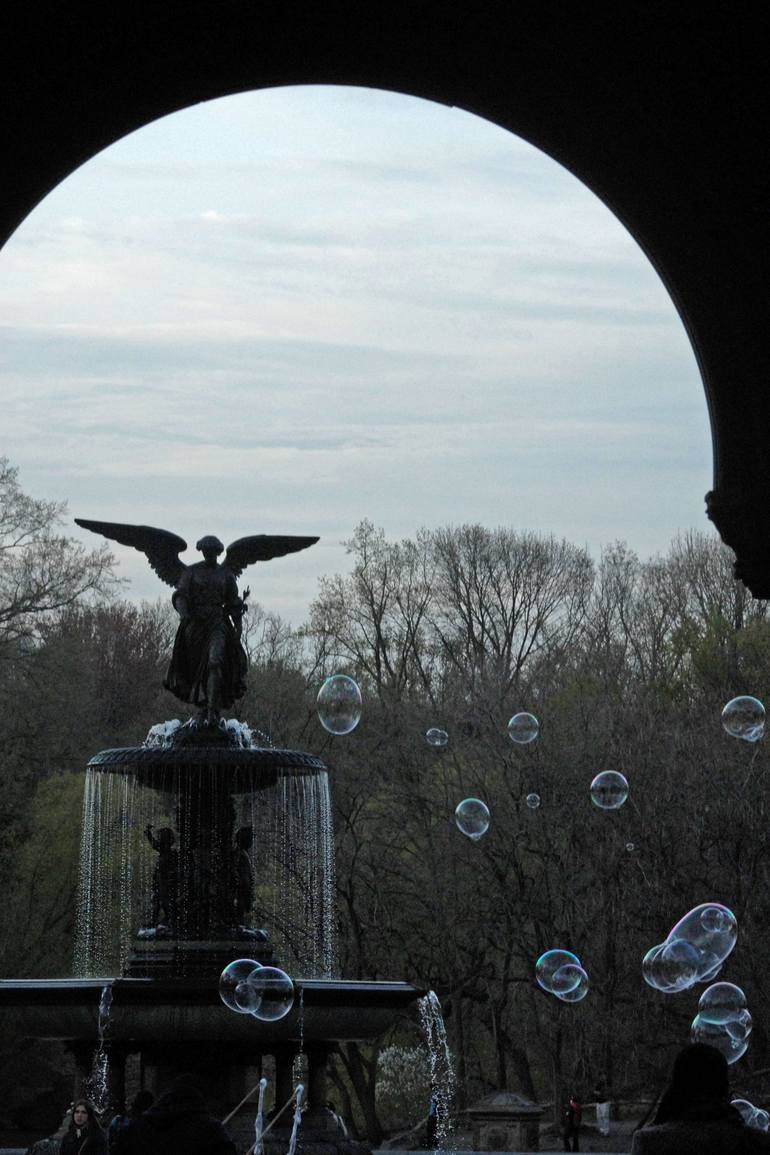 Bethesda Fountain, Central Park - NYPL Digital Collections