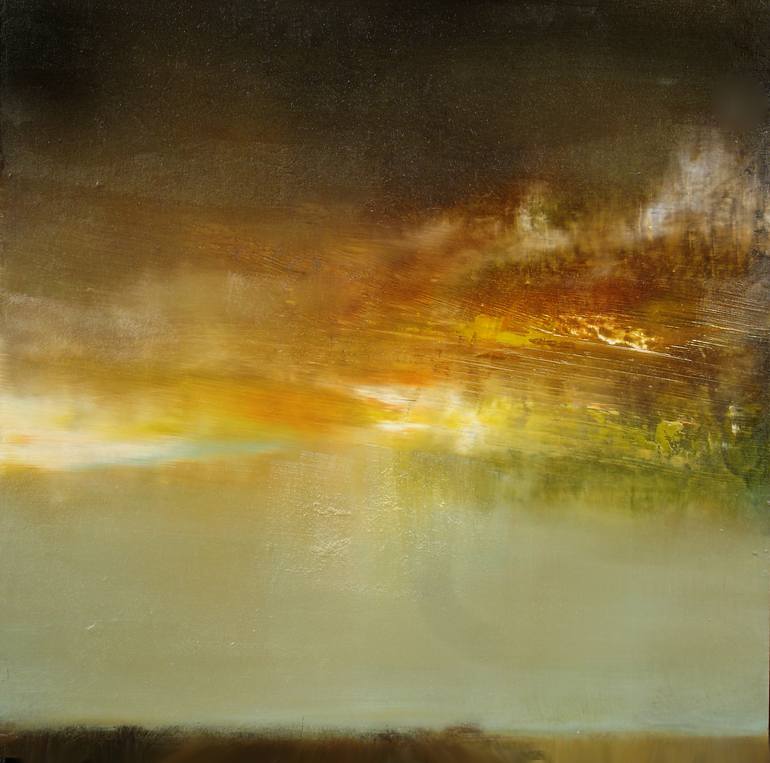 Dusk Painting by Maurice Sapiro | Saatchi Art