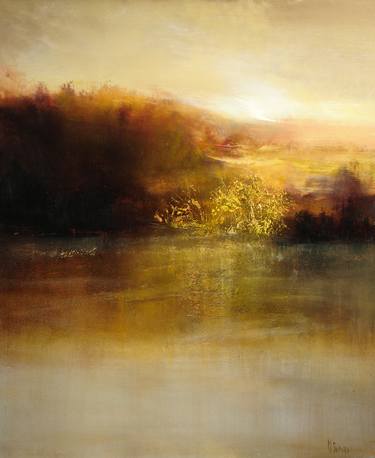 Print of Realism Landscape Paintings by Maurice Sapiro