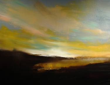 Print of Expressionism Nature Paintings by Maurice Sapiro
