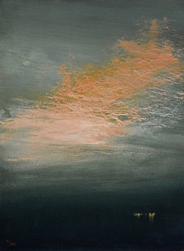 Print of Expressionism Landscape Paintings by Maurice Sapiro