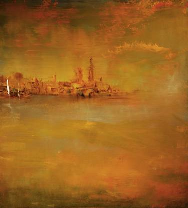 Print of Impressionism Landscape Paintings by Maurice Sapiro