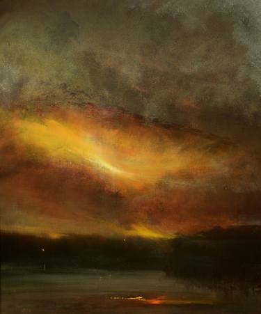 Print of Expressionism Landscape Paintings by Maurice Sapiro