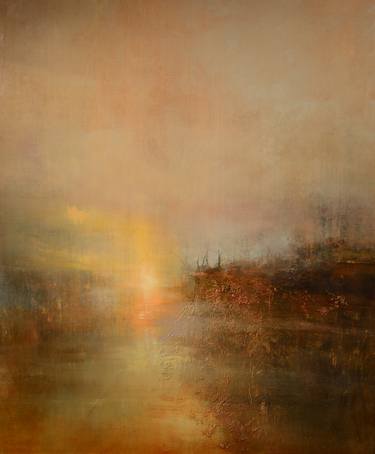 Print of Impressionism Landscape Paintings by Maurice Sapiro