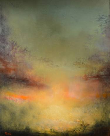 Original Expressionism Abstract Paintings by Maurice Sapiro
