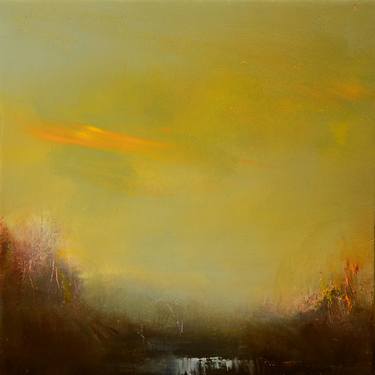 Print of Realism Landscape Paintings by Maurice Sapiro