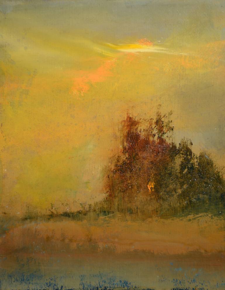 View From The Causeway Painting by Maurice Sapiro | Saatchi Art