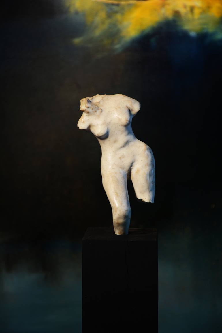 Original Figurative Nude Sculpture by Maurice Sapiro