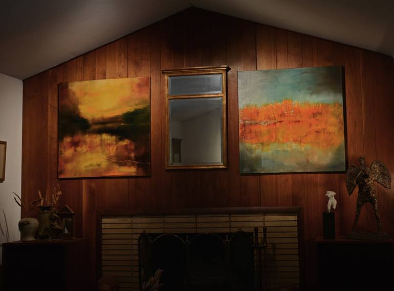 Original Realism Light Painting by Maurice Sapiro