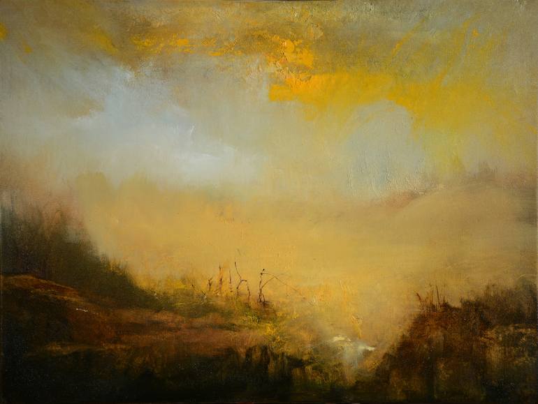 The Gorge Painting by Maurice Sapiro | Saatchi Art