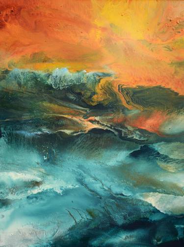 Print of Expressionism Light Paintings by Maurice Sapiro