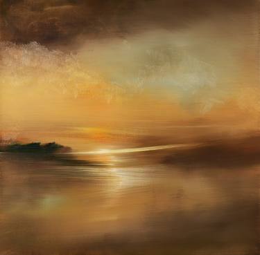 Print of Realism Landscape Paintings by Maurice Sapiro