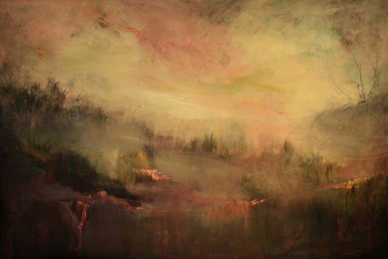 In The Gloaming Painting by Maurice Sapiro | Saatchi Art
