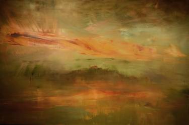 Print of Abstract Expressionism Landscape Paintings by Maurice Sapiro