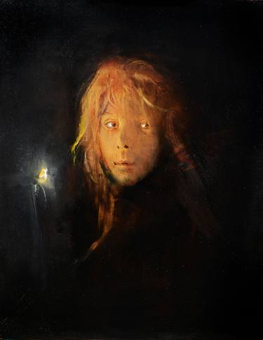 Print of Portraiture Light Paintings by Maurice Sapiro