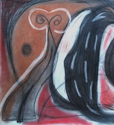 Original Abstract Drawing by Barbara Souder