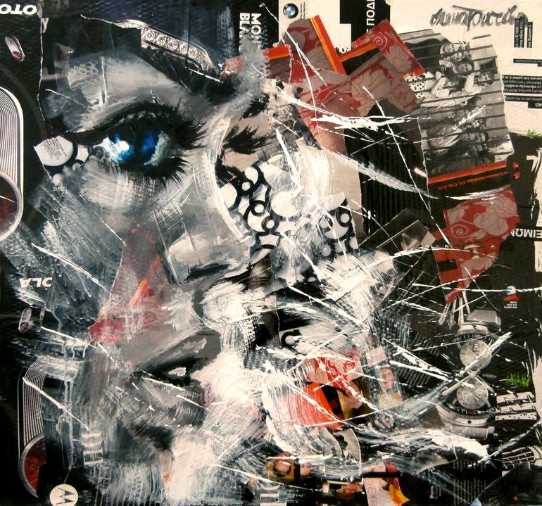 Original Figurative Pop Culture/Celebrity Painting by Elena Bacheva